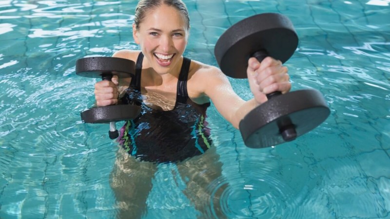 Ampia scelta di ginnastica e fitness in acqua